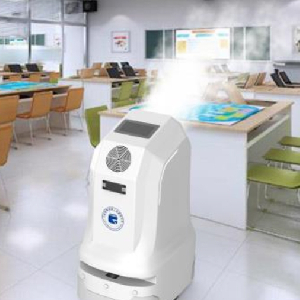 Softaware dan Hardware Industrial Intelligent Mobile Disinfection Robot Mobile Robot For Disinfecting Large Room 